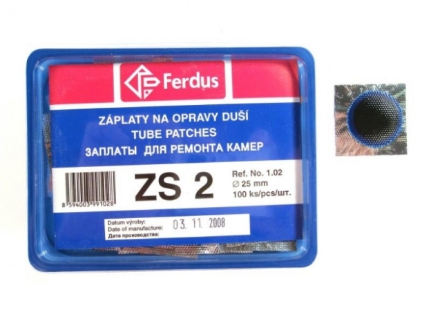 Obrázok z záplaty Ferdus ZS 2 25mm 1ks