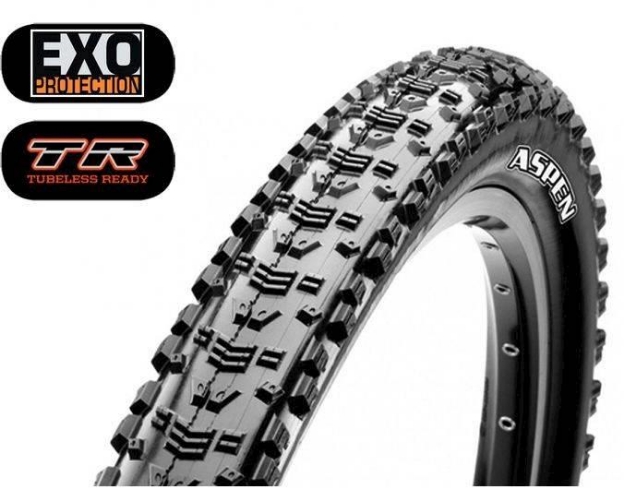 Obrázok z MAXXIS ASPEN 29X2,4 WT EXO TR 120 TPI MTB kevlar