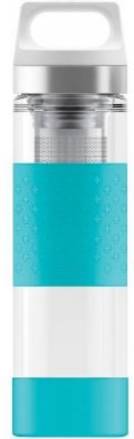 Obrázok z SIGG termoska HOT & COLD GLASS WMB AQUA 0.4 L