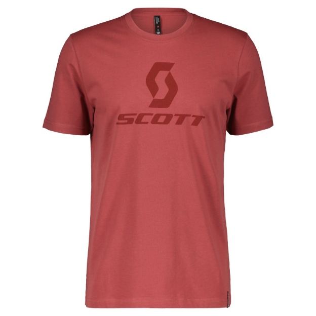 Obrázok z Scott M Icon Tee SS burnt red