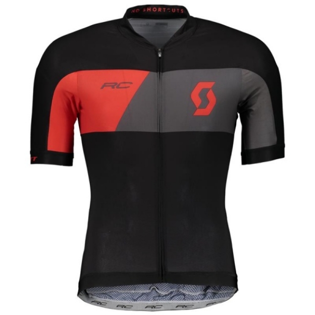 Obrázok z Scott Shirt RC Premium s / sl blk / fiery RD