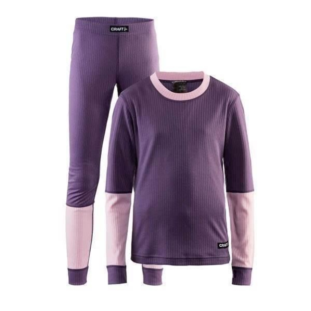 Obrázok z Set CRAFT Baselayer Junior fialová