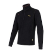 Obrázok z SENSOR MERINO UPPER pánska mikina krátky zips čierna