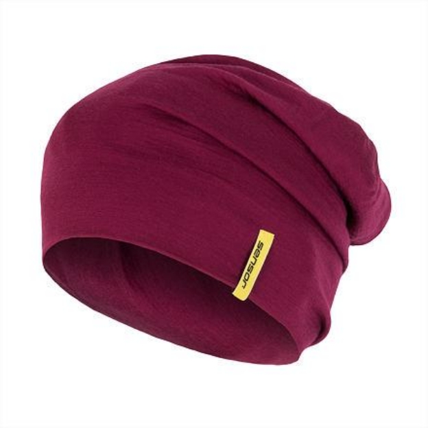 Obrázok z Sensor ČIAPKY MERINO WOOL lilla