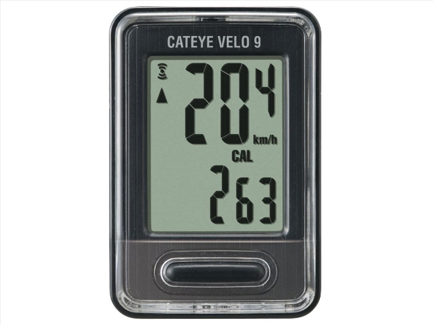 Obrázok z CATEYE Cyklopočítač CAT Velo 9 (VL820) - čierna