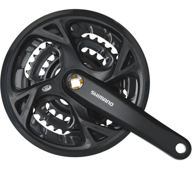 Obrázok z kľuky Shimano Acera FC-M3000 3x9 48-36-26TZ 170mm čierne original balenie