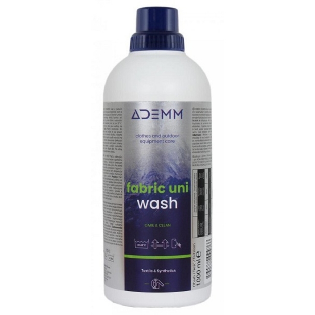 Obrázok z Pracie a čistiace prostriedky Adem Fabric Uni Wash 1000 ml, CZ/SK/HU/PL