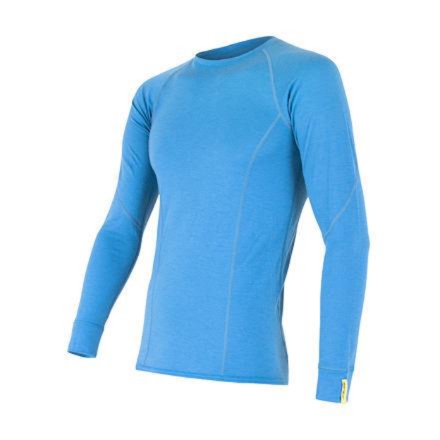 Obrázok z SENSOR MERINO ACTIVE pánske tričko dl.rukáv modrá