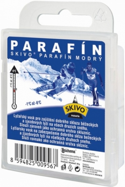 Obrázok z vosk Skive parafín modrý 40g