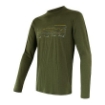 Obrázok z SENSOR MERINO ACTIVE TRACK pánske tričko dl.rukáv safari