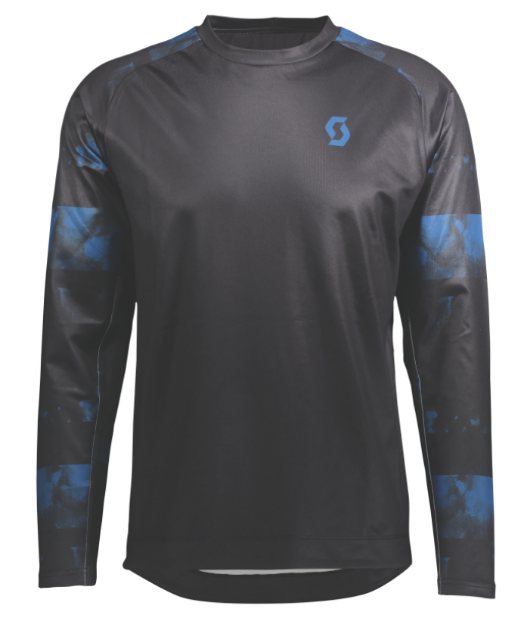 Obrázok z Scott Shirt mens Trail Storm black/stormblue 2022