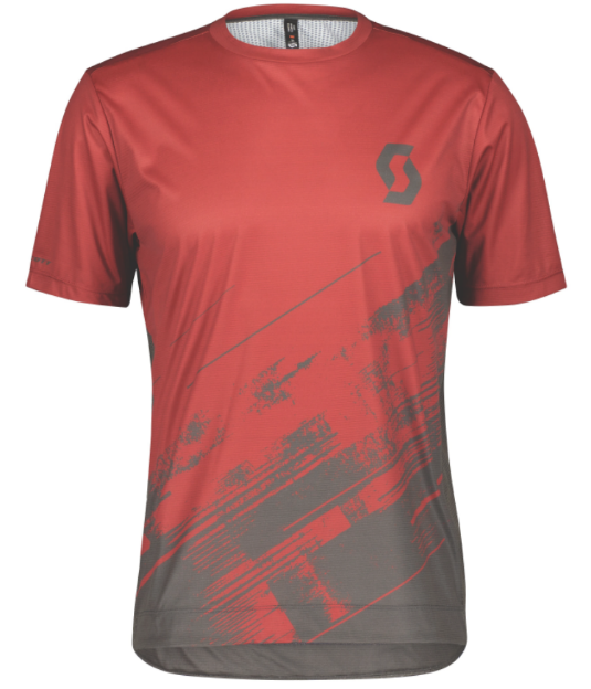 Obrázok z Scott Shirt mens Trail Vertic SS red/grey 2022