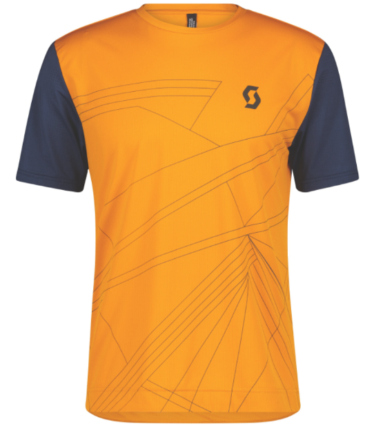 Obrázok z Scott Shirt mens Trail Flow SS orange/blue 2022