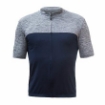 Obrázok z SENSOR CYKLO MOTION pánsky dres kr.rukáv celozips deep blue/sivá