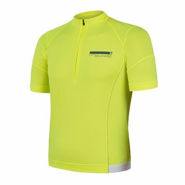 Obrázok z SENSOR COOLMAX ENTRY pánsky dres kr.rukáv neon yellow