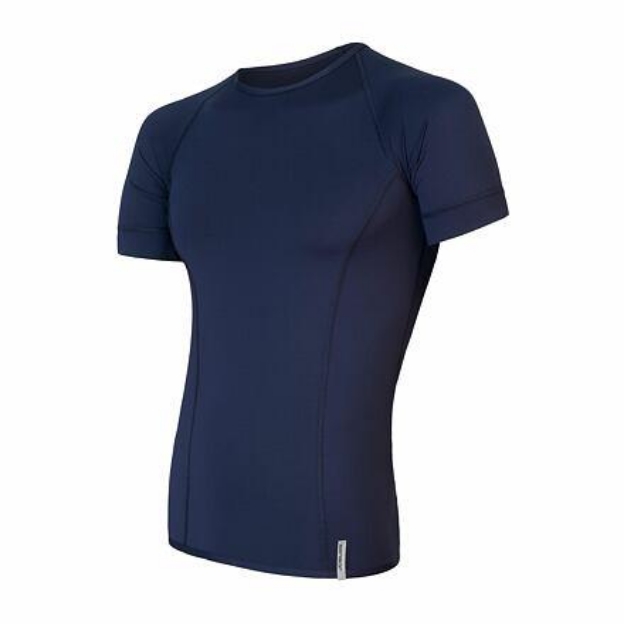 Obrázok z SENSOR COOLMAX TECH pánske tričko kr.rukáv deep blue
