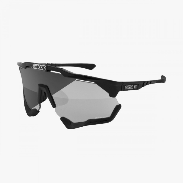 Obrázok z SCICON Aeroshade XL Carbon Matt photocromatic silver