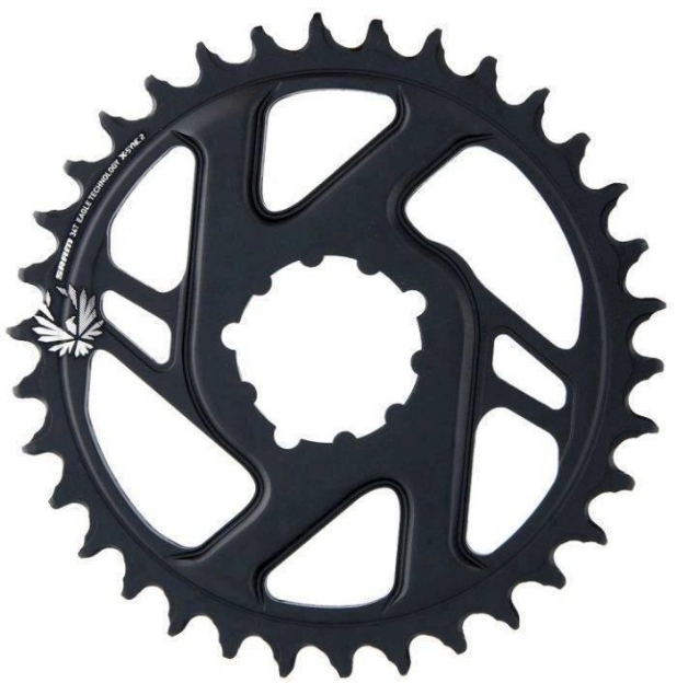 Obrázok z SRAM CR X-SYNC EAGLE CF 34T DM 3 OFF B BLK