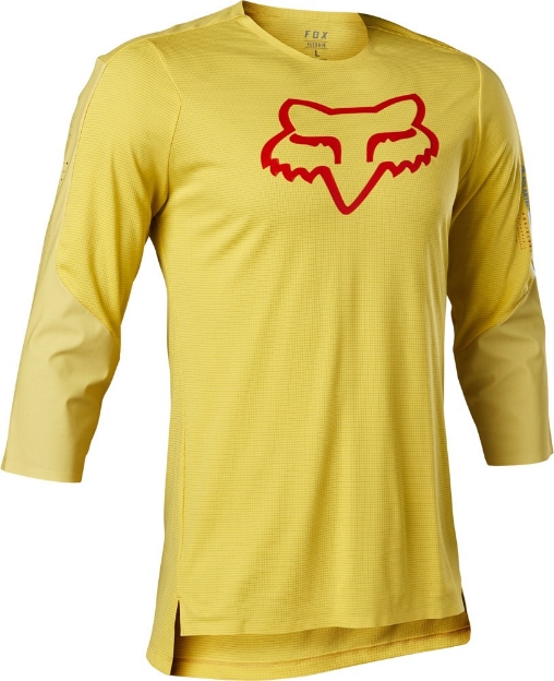 Obrázok z Fox Flexair 3/4 Delta Jersey Pear Yellow