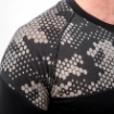 Obrázok z SENSOR MERINO IMPRESS pánske tričko kr.rukáv čierna/honeycomb
