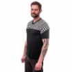 Obrázok z SENSOR HELIUM pánsky dres voľný kr.rukáv čierna/geometry
