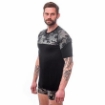 Obrázok z SENSOR MERINO IMPRESS pánske tričko kr.rukáv čierna/honeycomb