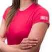 Obrázok z SENSOR MERINO ACTIVE dámske tričko kr.rukáv magenta