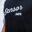 Obrázok z SENSOR MERINO ACTIVE LOGO pánske tričko kr.rukáv čierna / sivá