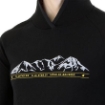 Obrázok z SENSOR MERINO UPPER MOUNTAINS pánska mikina klokanka čierna