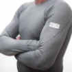 Obrázok z SENSOR MERINO ACTIVE pánske tričko dl.rukávv.šedá
