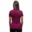 Obrázok z SENSOR MERINO ACTIVE POLO dámske tričko kr.rukáv lilla