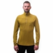 Obrázok z SENSOR MERINO EXTREME pánske tričko dl.rukáv zips mustard