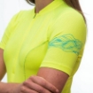 Obrázok z SENSOR COOLMAX ENTRY dámsky dres kr.rukáv neon yellow