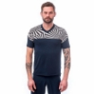 Obrázok z SENSOR HELIUM pánsky dres voľný kr.rukáv deep blue/geometry