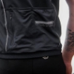 Obrázok z SENSOR CYKLO MOTION pánsky dres kr.rukáv celozips čierna/sivá