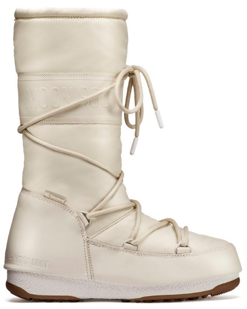 Obrázok z topánky MOON BOOT HIGH RUBBER, 003 cream