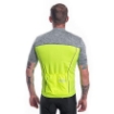 Obrázok z SENSOR CYKLO MOTION pánsky dres kr.rukáv celozips neon yellow/sivá