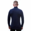 Obrázok z SENSOR MERINO UPPER pánska mikina krátky zips deep blue