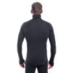 Obrázok z SENSOR MERINO BOLD pánske tričko dl.rukáv roll neck anthracite gray