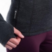 Obrázok z SENSOR MERINO BOLD dámske tričko dl.rukáv anthracite gray