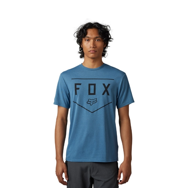 Obrázok z Fox Shield SS Tech Tee Dark Slate