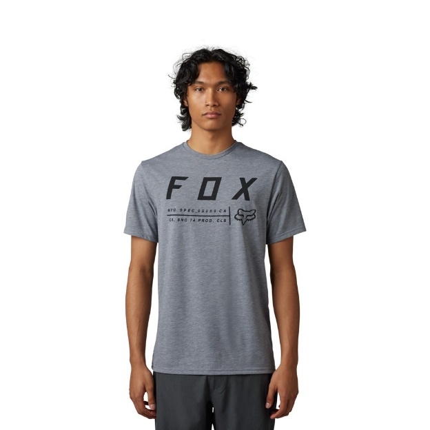 Obrázok z Fox Non Stop SS Tech Tee Heather Graphite