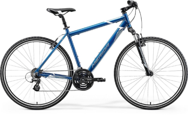 Obrázok z MERIDA CROSSWAY 10-V Blue(Steel Blue/White)