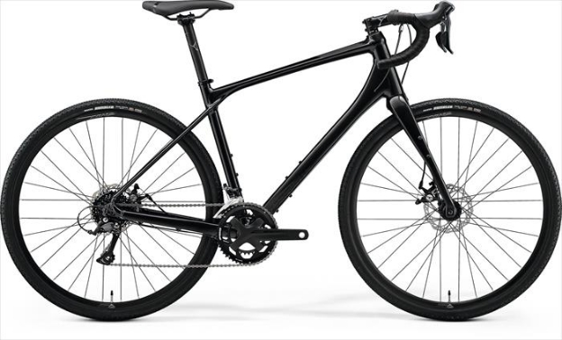 Obrázok z MERIDA SILEX 200 Glossy 2023 Black(Matt Black)