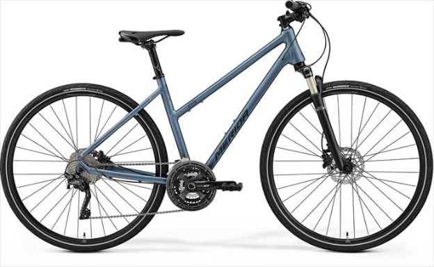 Obrázok z MERIDA CROSSWAY XT-Edition 2023 Matt Steel Blue(Dark Blue) W