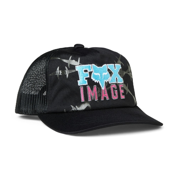 Obrázok z Fox Yth Barb Wire Snapback Hat Black