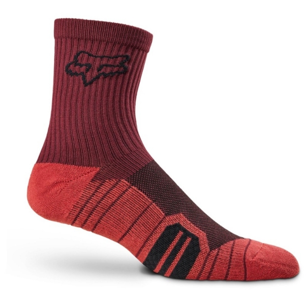 Obrázok z FOX 6" Ranger Cushion Sock Dark Maroon