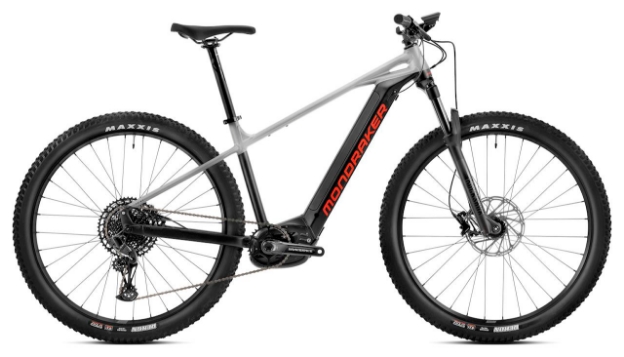 Obrázok z horské kolo MONDRAKER Prime, black/nimbus grey/flame red, 2023