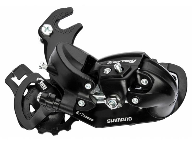 Obrázok z Menič MTB 6/7k Shimano TY300 s hákom