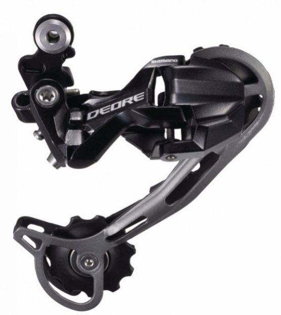 Obrázok z Menič MTB 9k Shimano Deore M592 shadow čierny dlhé vodítko